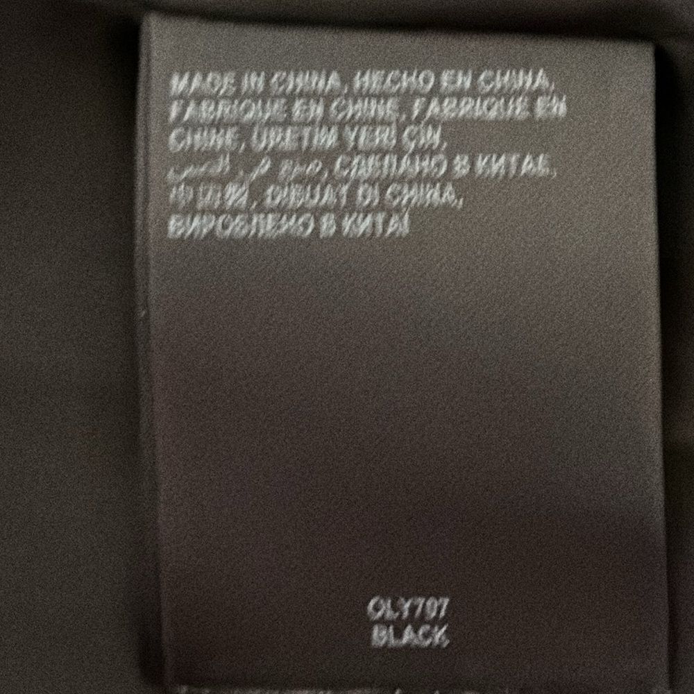 bebe Black Tailored Coat Jacket Button Front Line… - image 6